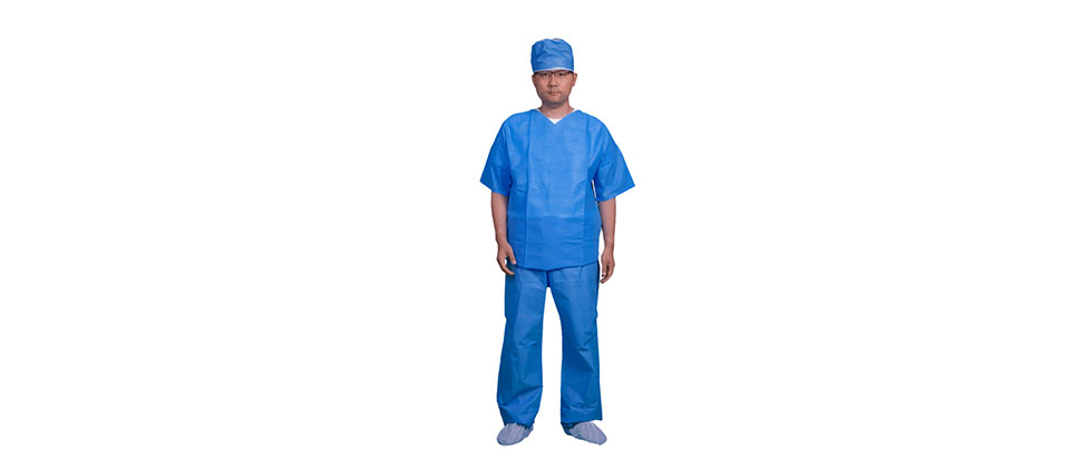 Disposable non-woven Scrub Suit