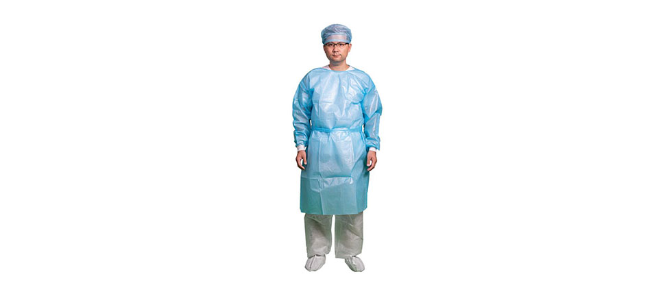 PP+ PE Isolation Gown