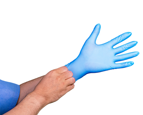 Vinyl Nitrile Blend Gloves