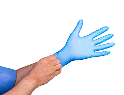 Vinyl Nitrile Blend Gloves