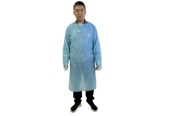 pe isolation gown therr