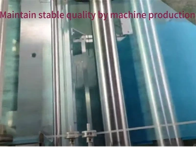 Maintain stable quality by machine production